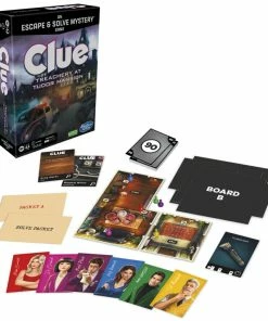 Hasbro Clue Board Game Treachery At Tudor Mansion, Clue Escape Room Game - English Edition -Toys R US E441A872 3