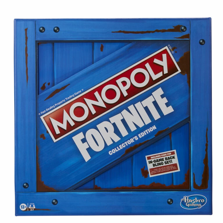 Hasbro Monopoly: Fortnite Collector's Edition Board Game - English Edition 1 Hasbro Monopoly: Fortnite Collector's Edition Board Game - English Edition