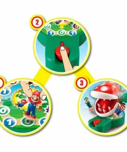 Epoch Games Super Mario Piranha Plant Escape! With Collectible Super Mario Action Figures - English Edition -Toys R US E49CAB88 5