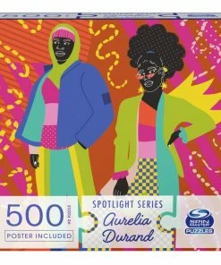 500-Piece Jigsaw Puzzle, Artist Spotlight Series Aurelia Durand, Together, By Spin Master Puzzles - English Edition