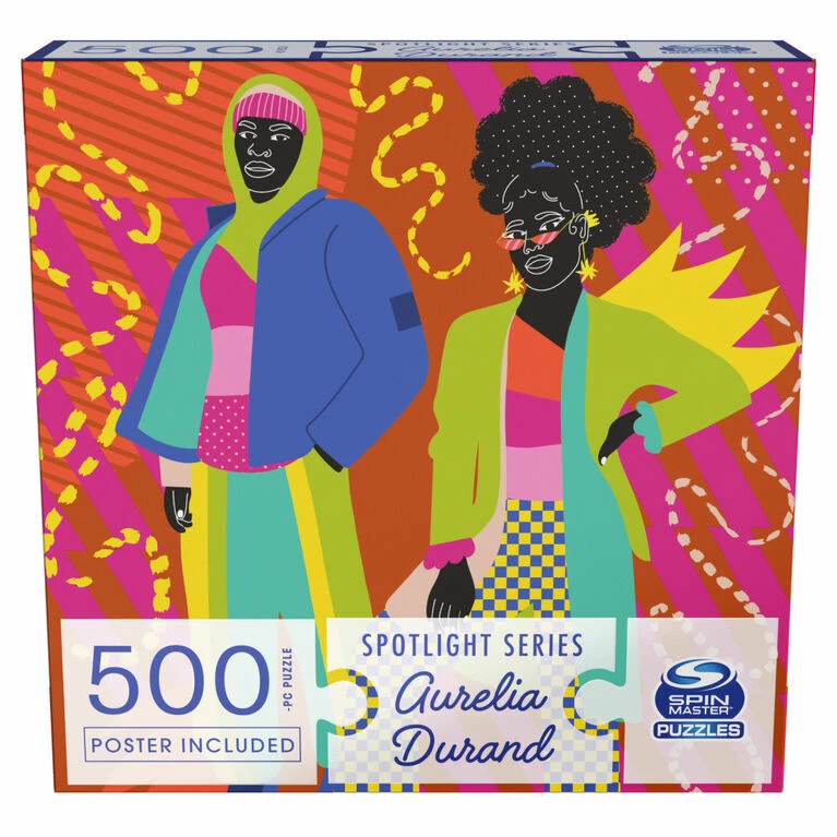 500-Piece Jigsaw Puzzle, Artist Spotlight Series Aurelia Durand, Together, By Spin Master Puzzles - English Edition 1 500-Piece Jigsaw Puzzle, Artist Spotlight Series Aurelia Durand, Together, By Spin Master Puzzles - English Edition