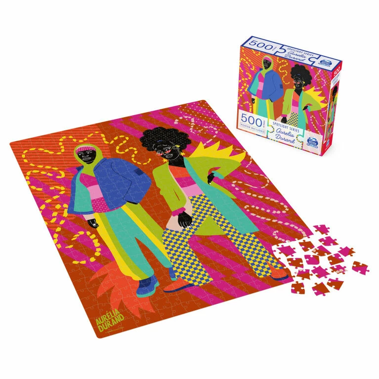 500-Piece Jigsaw Puzzle, Artist Spotlight Series Aurelia Durand, Together, By Spin Master Puzzles - English Edition 3 500-Piece Jigsaw Puzzle, Artist Spotlight Series Aurelia Durand, Together, By Spin Master Puzzles - English Edition - Image 3