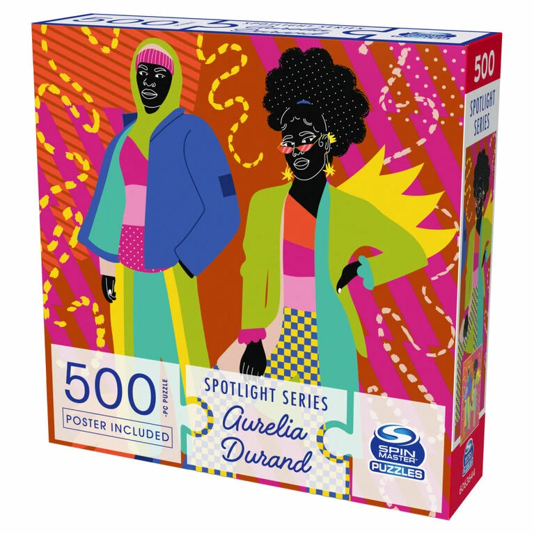 500-Piece Jigsaw Puzzle, Artist Spotlight Series Aurelia Durand, Together, By Spin Master Puzzles - English Edition 5 500-Piece Jigsaw Puzzle, Artist Spotlight Series Aurelia Durand, Together, By Spin Master Puzzles - English Edition - Image 5