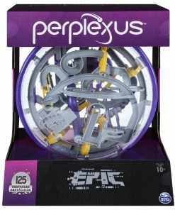 SPIN MASTER Perplexus Epic - Challenging Interactive Maze Game With 125 Obstacles