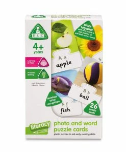 Early Learning Centre Photo And Word Puzzle Cards - English Edition - R Exclusive