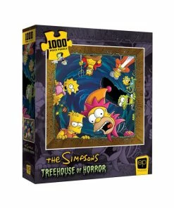 Grosnor The Simpsons Treehouse Of Horror "Happy Haunting" 1000 Piece Puzzle - English Edition
