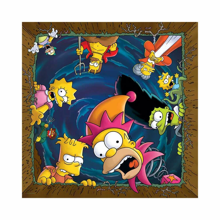 Grosnor The Simpsons Treehouse Of Horror "Happy Haunting" 1000 Piece Puzzle - English Edition 3 Grosnor The Simpsons Treehouse Of Horror "Happy Haunting" 1000 Piece Puzzle - English Edition - Image 3