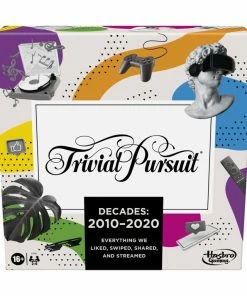 Hasbro Trivial Pursuit Decades 2010 To 2020 Board Game - English Edition