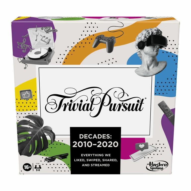 Hasbro Trivial Pursuit Decades 2010 To 2020 Board Game - English Edition 1 Hasbro Trivial Pursuit Decades 2010 To 2020 Board Game - English Edition
