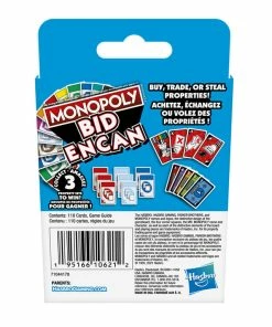 Hasbro Monopoly Bid Game, Quick-Playing Card Game -Toys R US F4866B69 5