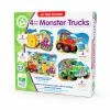 The Learning Journey 4-In-A-Box Puzzles - Monster Trucks - English Edition