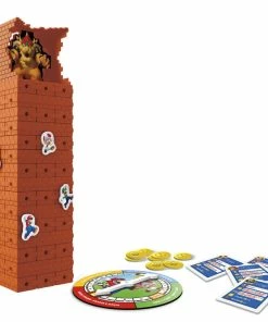 Hasbro Jenga: Super Mario Edition Game, Block Stacking Tower Game